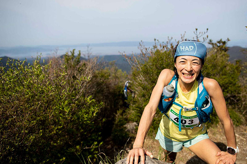 上宮 逸子 トレイルランニングクリニック開催